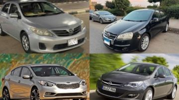 سيارات مستعملة في مصر بـ 800 ألف جنيه