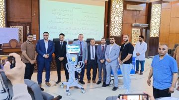 طلاب الدفعة 57 بطب الأزهر للبنين بالقاهرة يتبرعون بأجهزة رعاية مركزة حديثة لمستشفى باب الشعرية