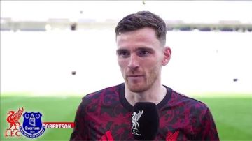 روبرتسون يكشف حديثه مع محمد صلاح قبل ديربي إيفرتون: «هيا بنا نستمتع»