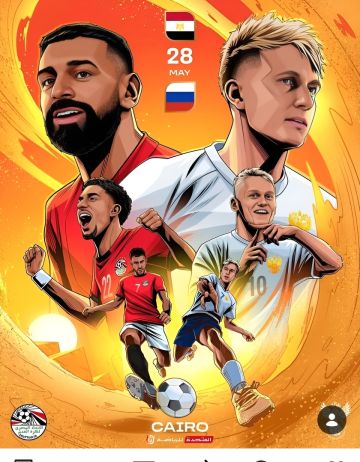 المنتخب الروسي يواجه مصر وديا بالقاهرة قبل المونديال المنتخب الروسي يواجه مصر وديا بالقاهرة قبل المونديال