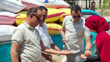 توريد 28 ألفا و624 طن قمح في كفر الشيخ صور