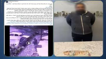 ضبط المتهم بسرقة صندوق تبرعات مسجد بالزاوية الحمراء