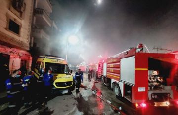 مصر.. مصرع 9 أشخاص في حريق هائل