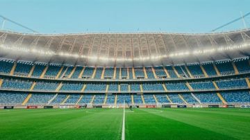 استاد مصر يتأهب لقمة عالمية بين الفراعنة وروسيا استعدادا للمونديال استاد مصر يتأهب لقمة عالمية بين الفراعنة وروسيا استعدادا للمونديال