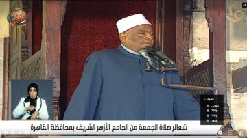 بث مباشر.. شعائر صلاة الجمعة من رحاب الجامع الأزهر