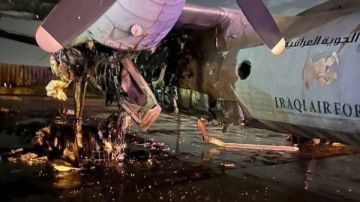 قصف جوي يستهدف قاعدة الدعم اللوجستي الأمريكية قرب مطار بغداد