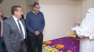 محافظ بورسعيد يوجه بتوفير أجهزة تكييفات بجميع غرف وحدة الأطفال المعثور عليهم بحي المناخ شاهد