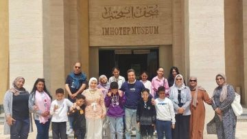 الكتابة في مصر القديمة فاعلية ثقافية بـ متحف إيمحتب