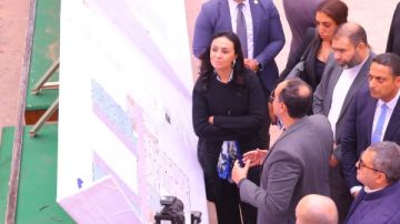 وزيرة التضامن تتفقد مقر مركز الانتصار للمشورة والدعم النفسي للأطفال تحت الإنشاء