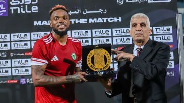 جودوين شيكا رجل مباراة مودرن سبورت والإسماعيلي بالدوري جودوين شيكا رجل مباراة مودرن سبورت والإسماعيلي بالدوري