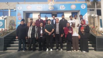 وافدو قناة السويس يشاركون في ملتقى الحضارات بجامعة المنيا وافدو قناة السويس يشاركون في ملتقى الحضارات بجامعة المنيا