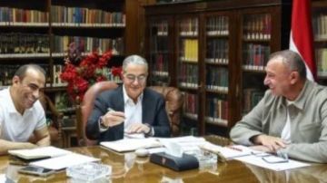 تفاصيل اجتماع محمود الخطيب مع ياسين منصور وعبدالحفيظ في الأهلي