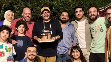حسام داغر يحتفل مع أصدقائه بعيد ميلاده.. شاهد حسام داغر يحتفل مع أصدقائه بعيد ميلاده.. شاهد