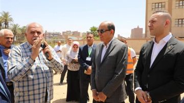 محافظ المنيا يعاين قطعة أرض بمغاغة لإقامة مدرسة ابتدائي محافظ المنيا يعاين قطعة أرض بمغاغة لإقامة مدرسة ابتدائي