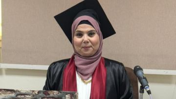 بتقدير امتياز .. هالة الصيرفي تحصل على الماجستير في الأطر البصرية بقناة السويس