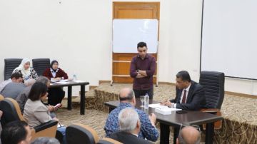 ماذا دار في لقاء البرقي الأسبوعي؟.. ملفات متنوعة على طاولة محافظ البحر الأحمر ومتابعة جادة لإيجاد الحلول ماذا دار في لقاء البرقي الأسبوعي؟.. ملفات متنوعة على طاولة محافظ البحر الأحمر ومتابعة جادة لإيجاد الحلول