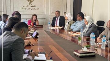 القومي للأشخاص ذوي الإعاقة يبحث خطة شاملة لتحديث منظومة الشكاوى وميكنة الخدمات