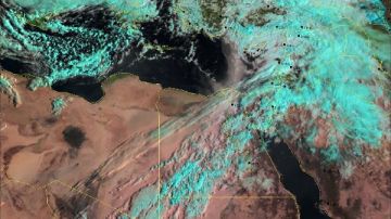 خارطة التقلبات الجوية.. عواصف ترابية تضرب 4 محافظات ساحلية وأمطار رعدية تمتد لسيناء وجنوب الصعيد