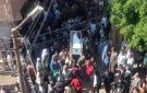 جنازة مهيبة.. تشييع جثماني شقيقين توفيا في حادث علي طريق بنها الحر صور