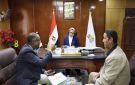 لتعظيم الاستفادة من الموارد الطبيعية..محافظ الوادي الجديد تبحث التعاون مع البحوث الفلكية و الجيوفيزيقية