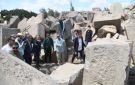 الأعلي للآثار يبحث تطوير منطقة بهبيت الحجارة وتعظيم الاستفادة منها سياحيا