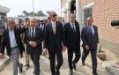 العيد القومي محافظ الجيزة يتفقد مشروع محطة مياه الشرب بالشوبك الغربي .. صور