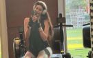 من داخل الجيم .. ياسمين صبري تستعرض رشاقتها ولياقتها البدنية