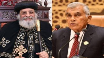 البابا تواضروس يهنئ رئيس مجلس الشيوخ بـ عيد الأضحى المبارك البابا تواضروس يهنئ رئيس مجلس الشيوخ بـ عيد الأضحى المبارك