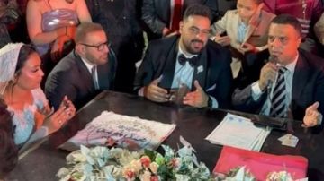 أحمد السقا شاهدا على عقد قران محمد محسن أحمد السقا شاهدا على عقد قران محمد محسن