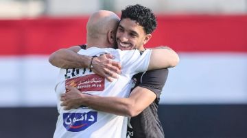 عمر مرموش في معسكر منتخب مصر