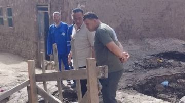 استمرار أعمال إصلاح خط الطرد بزاوية الناعورة في المنوفية استمرار أعمال إصلاح خط الطرد بزاوية الناعورة في المنوفية