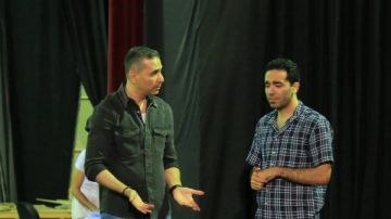 مسرح السلام يواصل بروفات التياترو استعدادا للعرض خلال عيد الأضحى مسرح السلام يواصل بروفات التياترو استعدادا للعرض خلال عيد الأضحى