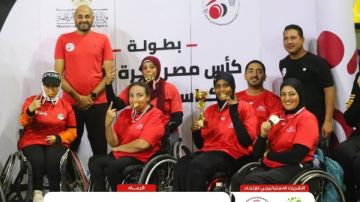 فزن بكأس مصر.. القومي للإعاقة يهنئ بطلات فريق كرة السلة