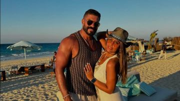 زوجة خالد سليم تخطف الأنظار رفقة زوجها زوجة خالد سليم تخطف الأنظار رفقة زوجها