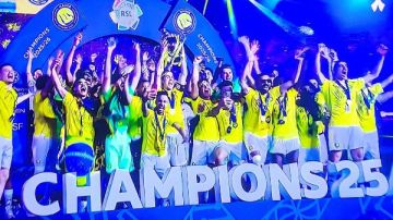 لقطات من تتويج النصر بلقب الدوري السعودي للمحترفين لقطات من تتويج النصر بلقب الدوري السعودي للمحترفين