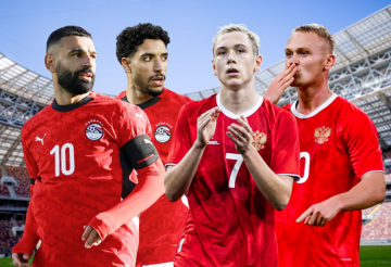 التشكيلة الأساسية لمواجهة مصر وروسيا التشكيلة الأساسية لمواجهة مصر وروسيا