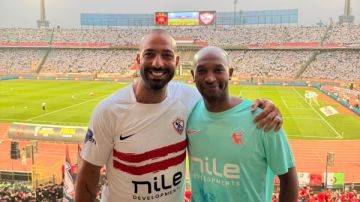 ميدو يواصل الاحتفال بتتويج الزمالك بالدوري الممتاز ميدو يواصل الاحتفال بتتويج الزمالك بالدوري الممتاز