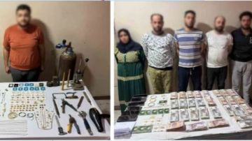 حبس عصابة تبيع الجنيهات والسبائك الذهب المقلدة في السلام حبس عصابة تبيع الجنيهات والسبائك الذهب المقلدة في السلام