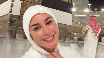 الحمدلله رب العالمين .. ياسمين صبري تؤدي مناسك الحج صور الحمدلله رب العالمين .. ياسمين صبري تؤدي مناسك الحج صور