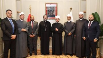 وزير الأوقاف يستقبل وفد الكنيسة الأسقفية الأنجليكانية بمصر للتهنئة بعيد الأضحى المبارك
