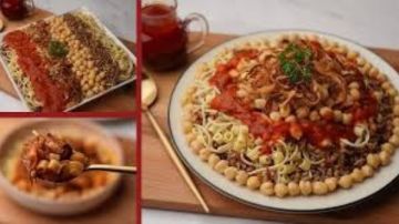طريقة عمل الكشري المصري بخطوات سهلة وطعم لا يقاوم طريقة عمل الكشري المصري بخطوات سهلة وطعم لا يقاوم