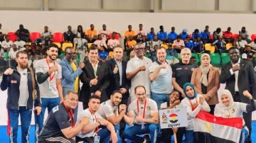 منتخب مصارعة الذراعين يفرض سيطرته على بطولة إفريقيا