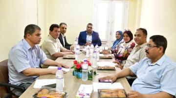 انعقاد مجلس شئون خدمة المجتمع وتنمية البيئة بجامعة الوادي الجديد انعقاد مجلس شئون خدمة المجتمع وتنمية البيئة بجامعة الوادي الجديد