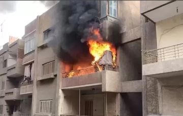 مصرع شخص وابنه في حريق اشتعل داخل مخزن بالوراق مصرع شخص وابنه في حريق اشتعل داخل مخزن بالوراق