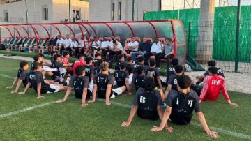 منتخب الناشئين يستأنف تدريباته استعدادا لمواجهة تنزانيا بنصف نهائي أمم أفريقيا منتخب الناشئين يستأنف تدريباته استعدادا لمواجهة تنزانيا بنصف نهائي أمم أفريقيا