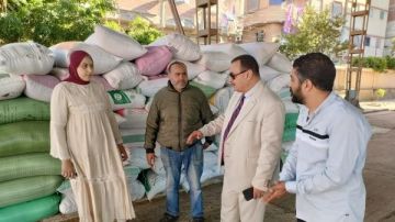 بدء موسم توريد القمح في دمياط بدء موسم توريد القمح في دمياط
