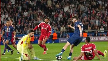 ديمبيلي يضرب مبكرا ويقود باريس سان جيرمان للتقدم على بايرن في الشوط الأول