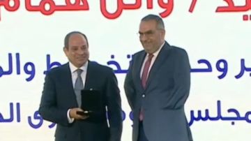 القومي للإعاقة يفخر بتكريم رئيس الجمهورية أحد أبنائه في عيد العمال