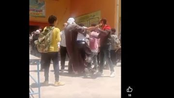 شغب وفوضى في مدرسة بحدائق أكتوبر.. والأهالي: ولادنا في خطر