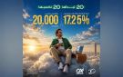 بنك كريدي أجريكول مصر يطلق عرض 20 تبدأها.. 20 تكسبها بكاش باك يصل إلى 20 ألف جنيه